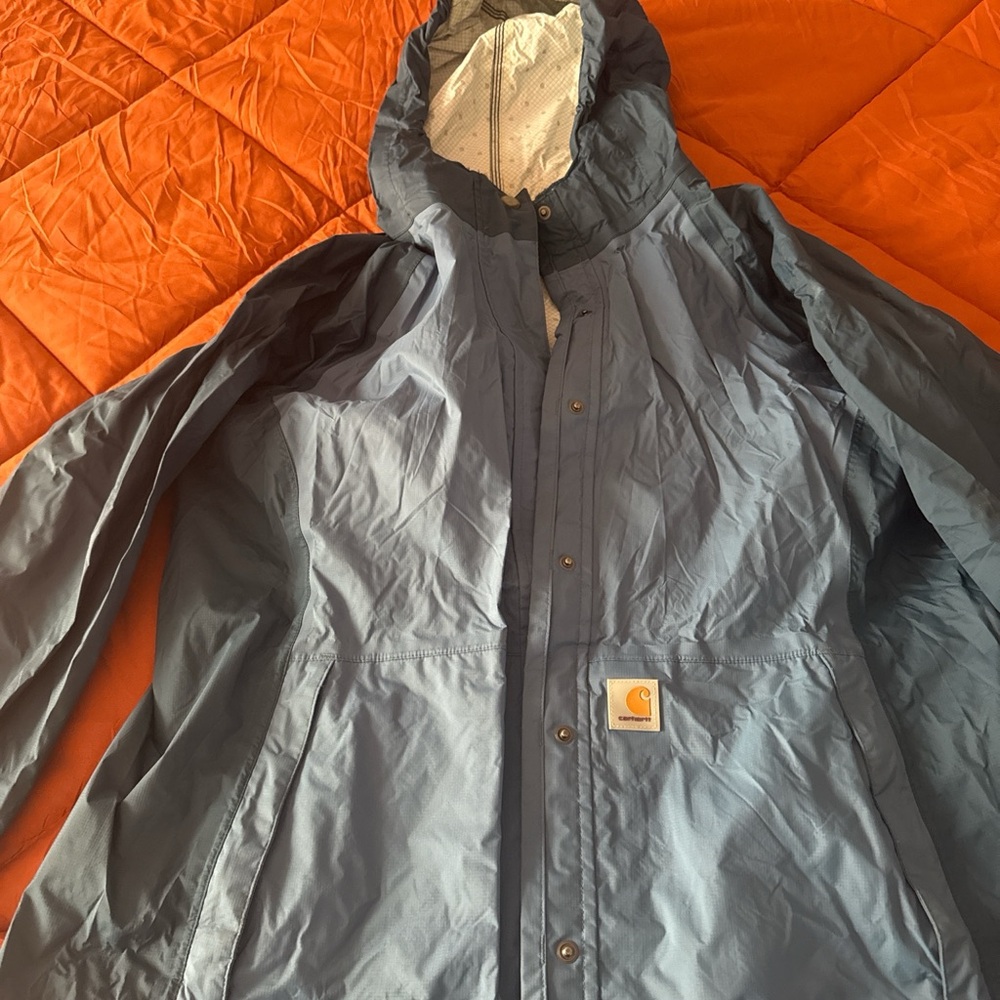 Carhartt Men's Slate Blue Raincoat